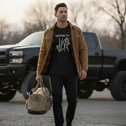 2A Fingers Shirt – Defend the Second | Pro Gun Second Amendment Tee