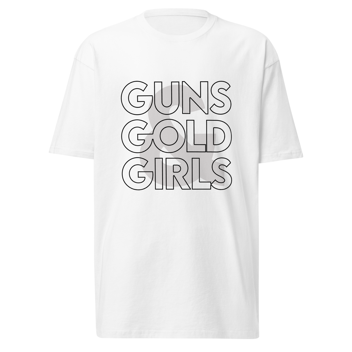 Guns, Gold, & Girls Graphic Tee – Survivalist Outdoors Lifestyle Shirt